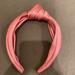 J. Crew Accessories | J. Crew Turban Knot Headband In Pink *New* | Color: Pink | Size: Os