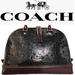 Coach Bags | Coach Sierra Leather Satchel Handbag Black/Burgundy/Gold Tone Like New | Color: Black/Brown | Size: 13”L X 9”H X 5.5”W