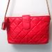 Giani Bernini Bags | Giani Bernini Leather Red Crossbody | Color: Gold/Red | Size: 12.5"W X 7"H X 3.25"D