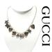 Gucci Jewelry | New Gucci Silver Multi Charms Necklace | Color: Silver | Size: Os