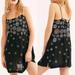 Free People Dresses | Free People | Azealia Embellished Slip Dress | Color: Black/Silver | Size: M