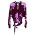 Free People Tops | Free People Say You Love Me Plum Floral Top Size Medium Nwt | Color: Pink/Purple | Size: M