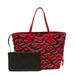 Louis Vuitton Bags | Louis Vuitton Neverfull Mm Tote Bag Monogram Canvas Red | Color: Red | Size: Os