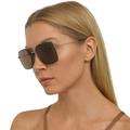 Gucci Accessories | New Gucci Gg1053sk 002 Square Frame Unisex Sunglasses Gucci Gg1053s | Color: Brown/Gold | Size: Os