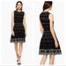 Kate Spade Dresses | Kate Spade New York Sleeveless Textured Dress - Medium | Color: Black | Size: M