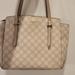 Nine West Bags | Just Like New, Never Ben Used Nine West Brand Satchel Handbag 13x11x4 Inches. | Color: Cream/Tan | Size: Os