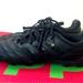 Adidas Shoes | Adidas Copa 20.3 Core G28550 Men’s Black Leather Soccer Cleats Size 6 | Color: Black | Size: 6