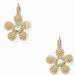 Kate Spade Jewelry | Kate Spade 14k Gold Fill Marguerite Leverback Flower Earrings | Color: Gold | Size: Os
