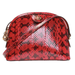 Gucci Bags | $3k New Gucci Ophidia Red Snakeskin Leather Ophidia Shoulder Crossbody Bag Auth! | Color: Red | Size: Os