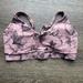 Athleta Intimates & Sleepwear | Athleta Strappy Pink Floral Sports Bra Size Small | Color: Gray/Pink | Size: S