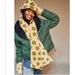 Urban Outfitters Accessories | Full Set! Roxxi Faux Fur Scarf, Bucket Hat & Mittens - Nwot | Color: Green/Yellow | Size: Os
