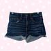 American Eagle Outfitters Shorts | Dark Wash Hi-Rise Shortie | American Eagle Outfitters | Color: Blue | Size: 4