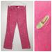 J. Crew Pants & Jumpsuits | J. Crew Pink Corduroy Pants With Embroidered Loafer Shoes Size 4 | Color: Pink | Size: 4