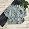Athleta Jackets & Coats | Athleta Moto Asymmetrical Zip Jacket Size 1x | Color: Blue/Green | Size: 1x