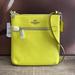 Coach Bags | Coach Mini Rowan File Bag- Neon Yellow Nwt | Color: Silver/Yellow | Size: Small