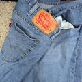 Levi's Jeans | Levis 501 Light Wash Denim Blue Jeans Mens Adult Size 46x34 (44x32) Fly Classic | Color: Blue | Size: 46