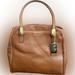 Coach Bags | Coach Brown Leather Bag W/Top Handle And Crossbody Straps | Color: Brown | Size: Os