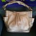 Coach Bags | Coach Parker Shoulder Bag Gold Euc | Color: Gold | Size: Os