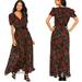 Disney Dresses | Disney Pixar’s Coco - Long Red Rose Dress | Color: Black/Red | Size: L