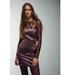 Free People Dresses | Free People Leya Set Nwot | Color: Brown/Purple | Size: 12