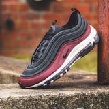 Nike Shoes | Kid's Nike Air Max 97 'Anthracite Team Red' | Color: Black/Red | Size: 5.5b