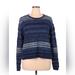 Polo By Ralph Lauren Sweaters | $198 Nwt Polo Ralph Lauren Women’s Size Xl Sweater Top Striped 100% Linen | Color: Blue | Size: Xl