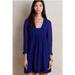 Anthropologie Dresses | Anthropologie Vanessa Virginia Crochet Lace Indigo Gauze Babydoll Dress | Color: Blue | Size: 2