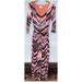 Anthropologie Dresses | Anthropologie Novella Maxi Dress By Maeve | Color: Pink/Purple | Size: Xs