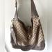 Gucci Bags | Gucci Large Canvas Gg Jackie Hobo Bag | Color: Tan | Size: Os