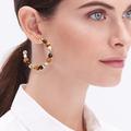 J. Crew Jewelry | Jcrew Earrings And Bracelet Set | Color: Brown/Gold | Size: Os