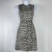 Kate Spade Dresses | Kate Spade Women's Multicolor Leopard Animal Print Sheath Dress Sz 0 | Color: Black/Tan | Size: 0