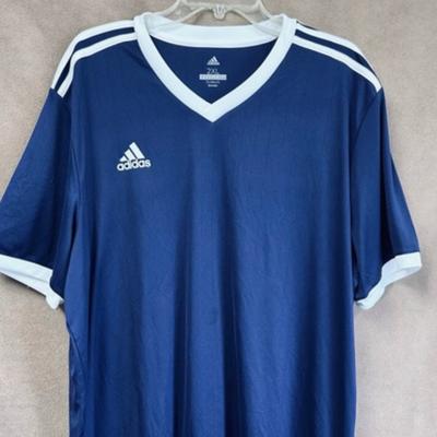 Adidas Shirts | Adidas Mens Tabela 18 Soccer Jersey, Blue, 2xl, New Without Tags | Color: Blue | Size: Xxl