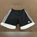 Adidas Shorts | Euc Adidas Athletic Running Shorts W/Stripes Men’s Small Climacool Black White | Color: Black/White | Size: S