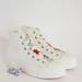 Converse Shoes | Converse Ctas Hi Lift Diy Beads Egret Women's Platform Sneakers A06096c Nwt | Color: Cream/White | Size: Various