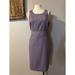 J. Crew Dresses | J Crew Sheath Dress 8 Purple Gray Stretch Wool Career Church Nwt $128 All Season | Color: Blue/Purple | Size: 8