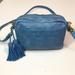 Anthropologie Bags | Anthropologie Cornflower Blue Crossbody Bag, Euc | Color: Blue | Size: Os
