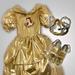 Disney Costumes | Belle Of The Ball! Beauty & The Beast Gold Ball Gown Halloween/Dress Up/Costume | Color: Gold | Size: 10/12