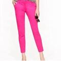 J. Crew Pants & Jumpsuits | J. Crew Stretch City Fit Women's Ladies Pink Capri Ankle Cropped Pants Size 0 | Color: Pink | Size: 0