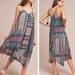 Anthropologie Dresses | Anthropologie Akemi + Kim Tasseled Halter Dress | Color: Blue/Purple | Size: S