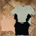 Zara Tops | Crop Top Bundle Sizes Are In The Photos | Color: Black/Cream | Size: S