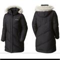 Columbia Jackets & Coats | Columbia Snow Eclipse Mid Insulated Jacket Puffer Coat Fur Trim Black Medium | Color: Black | Size: M