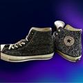 Converse Shoes | Chuck Taylor Converse X Jw Anderson Limited Edition 2 Tone Glitter Hi-Tops | Color: Black | Size: 11