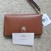 Coach Bags | Coach Saddle Leather Phone Clutch - Still Has Tags | Color: Brown | Size: Os