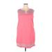 Market and Spruce Casual Dress - Shift: Pink Dresses - Women's Size 2X-Large