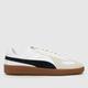 PUMA terrace classic trainers in white & black