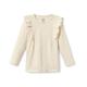 Kinder-Langarmshirt, creme