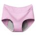 Baqcunre Period Underwear for Women Women s Physiological Pants Anti Side Leakage Cotton Panties Mid Waist Briefs Women Lace Sexy Women s Underwear Period Underwear for Teens Womens Underwear