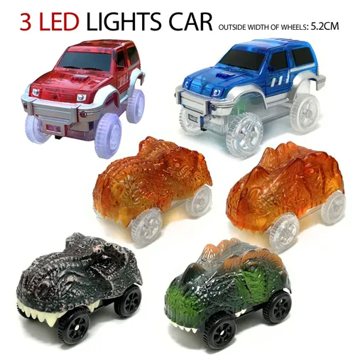 Spielzeug auto Dinosaurier führte Lampe elektronisches Auto Spielzeug autos Teile