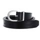 Calvin Klein Damen Must Metal Loop RND Belt 25MM K60K610158 Gürtel, Schwarz (Ck Black), 65