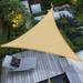 Triangle Sun Shade Sail Canopy UV Block Sunshade for Outdoor Patio Garden Backyard